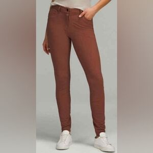 Lululemon City Sleek Slim-Fit 5 Pocket High-Rise Pant - 28" Waist